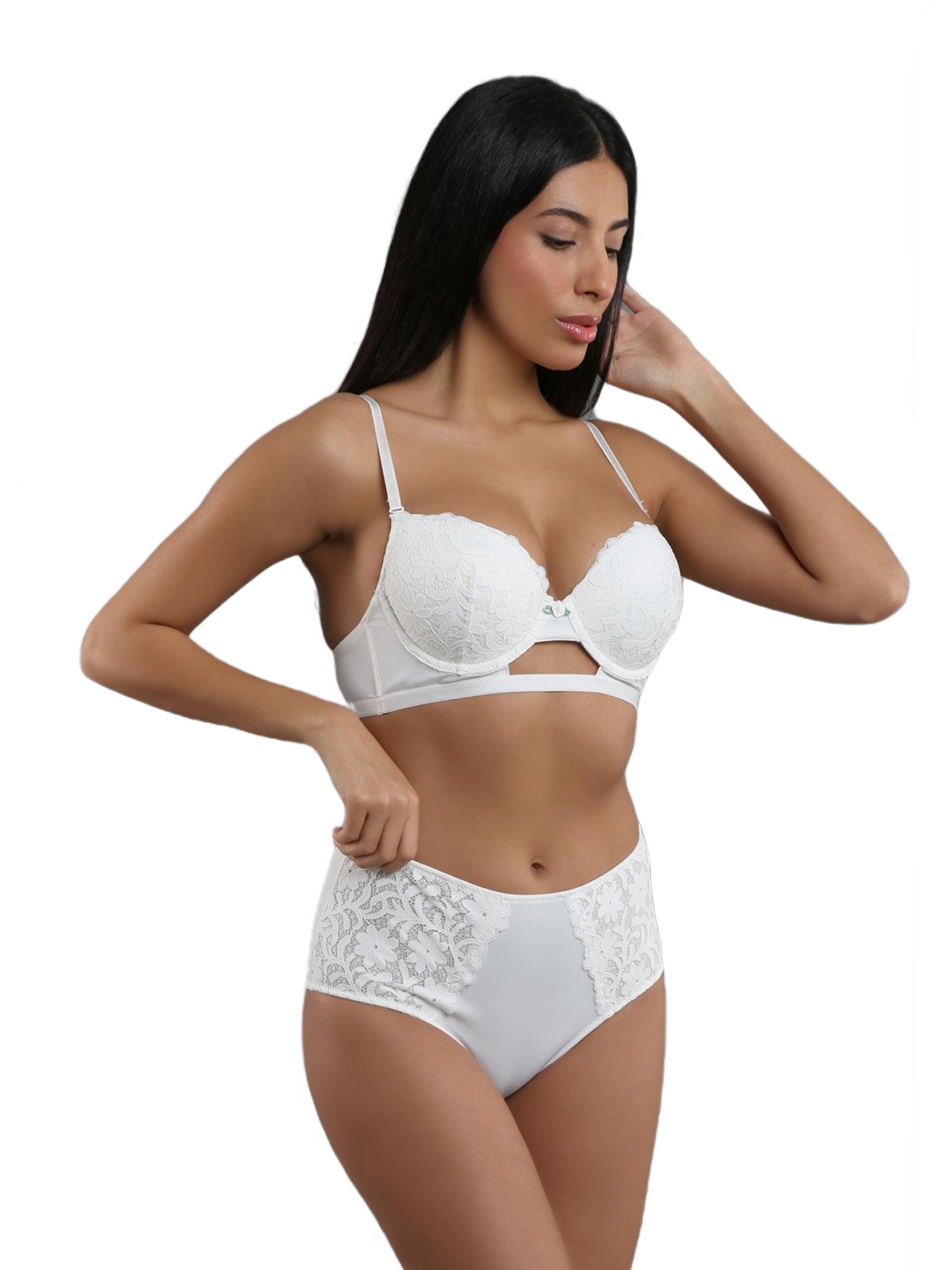 C&City T-shirt Underwear Sets in Beige