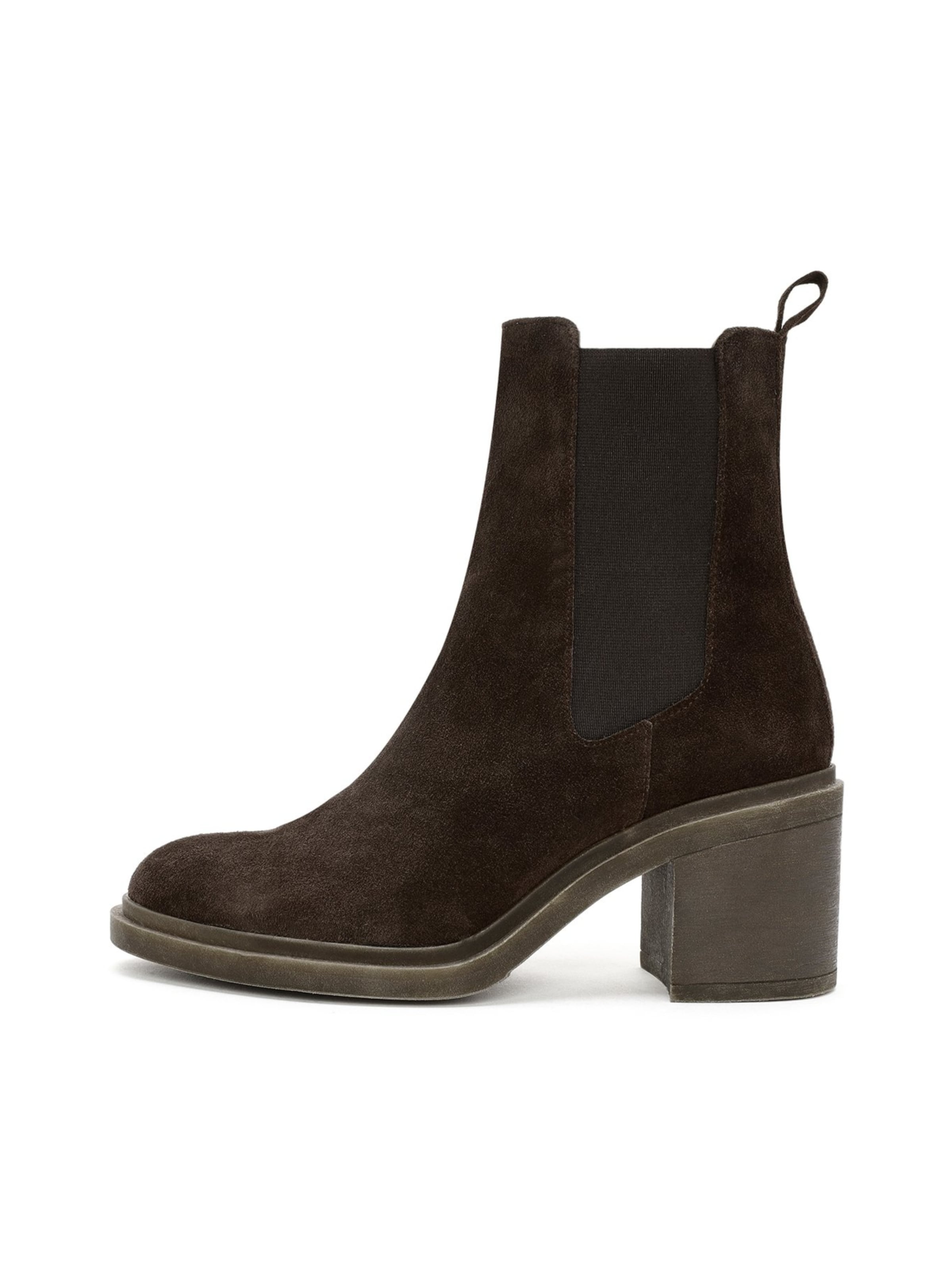 Boots chelsea di Derimod in marrone: frontale