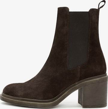 Boots chelsea di Derimod in marrone: frontale