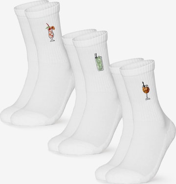 Occulto Athletic Socks 'Robin' in Mixed colors: front