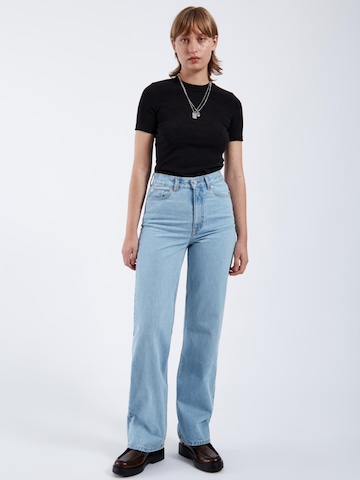 Dr. Denim Regular Jeans 'Echo High Straight' in Blauw