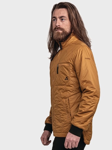Schöffel Outdoorjas 'Urban Ins Malkay' in Bruin