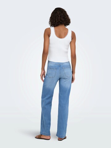 Wide leg Jeans 'ONLJUICY-WAUW' di ONLY in blu