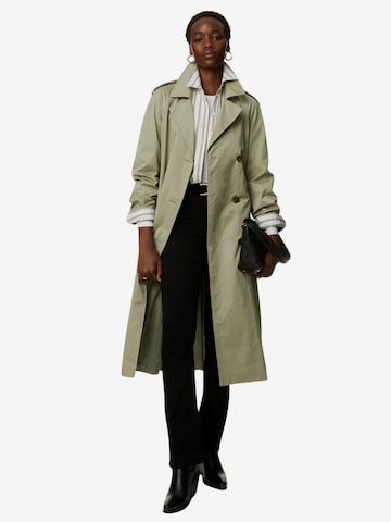 Marks & Spencer Between-Seasons Coat in Green: front