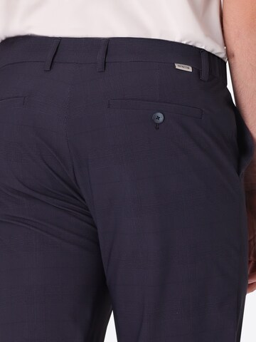 Distretto12 Regular Chino 'T. QUERCIA' in Blauw