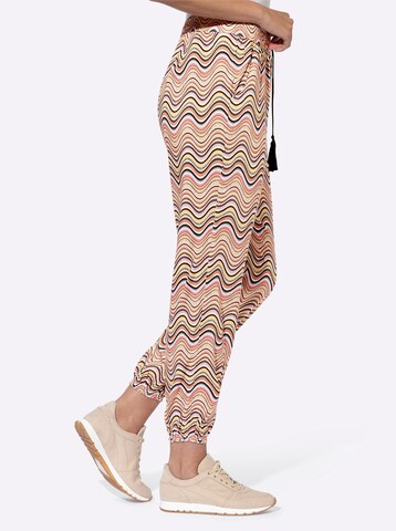 Tapered Pantaloni di heine in rosso