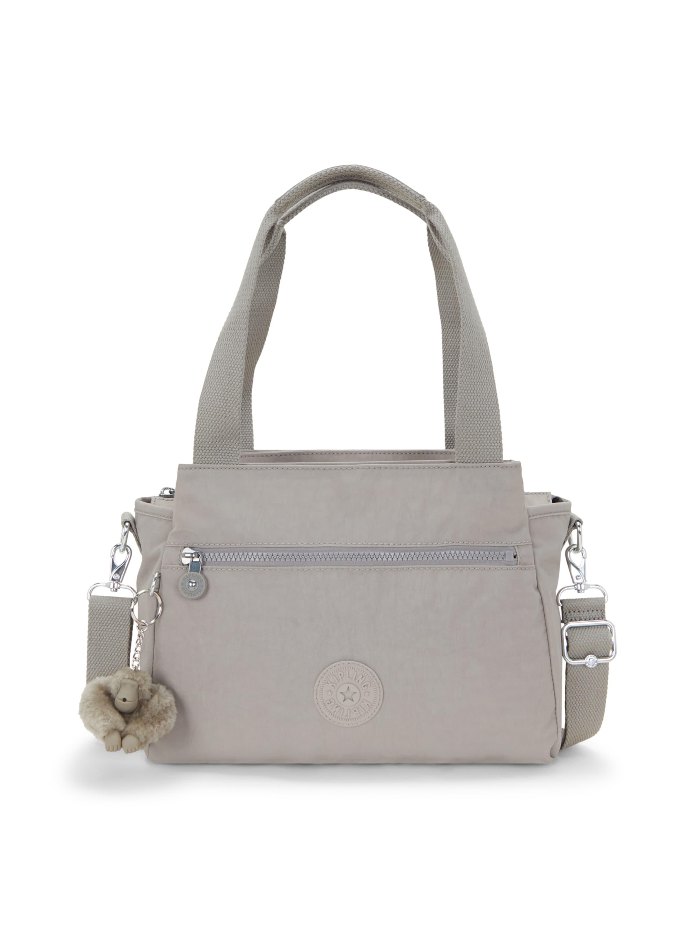 Borsa a mano 'Elysia' di KIPLING in grigio: frontale