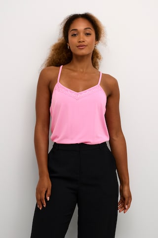 Cream - Blusa 'Trulla' em rosa: frente