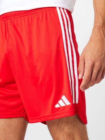 ADIDAS PERFORMANCE Regular Workout Pants 'FC Bayern München 23/24' in Red