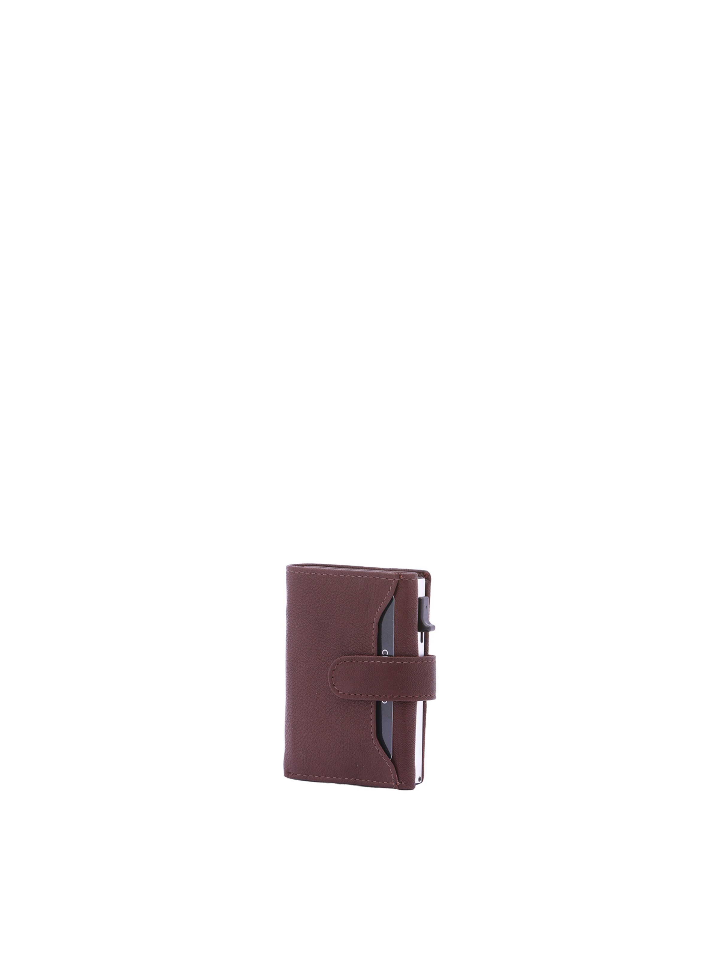 Sergio Valentini Wallet in Brown: front
