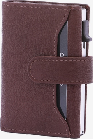 Sergio Valentini Wallet in Brown: front