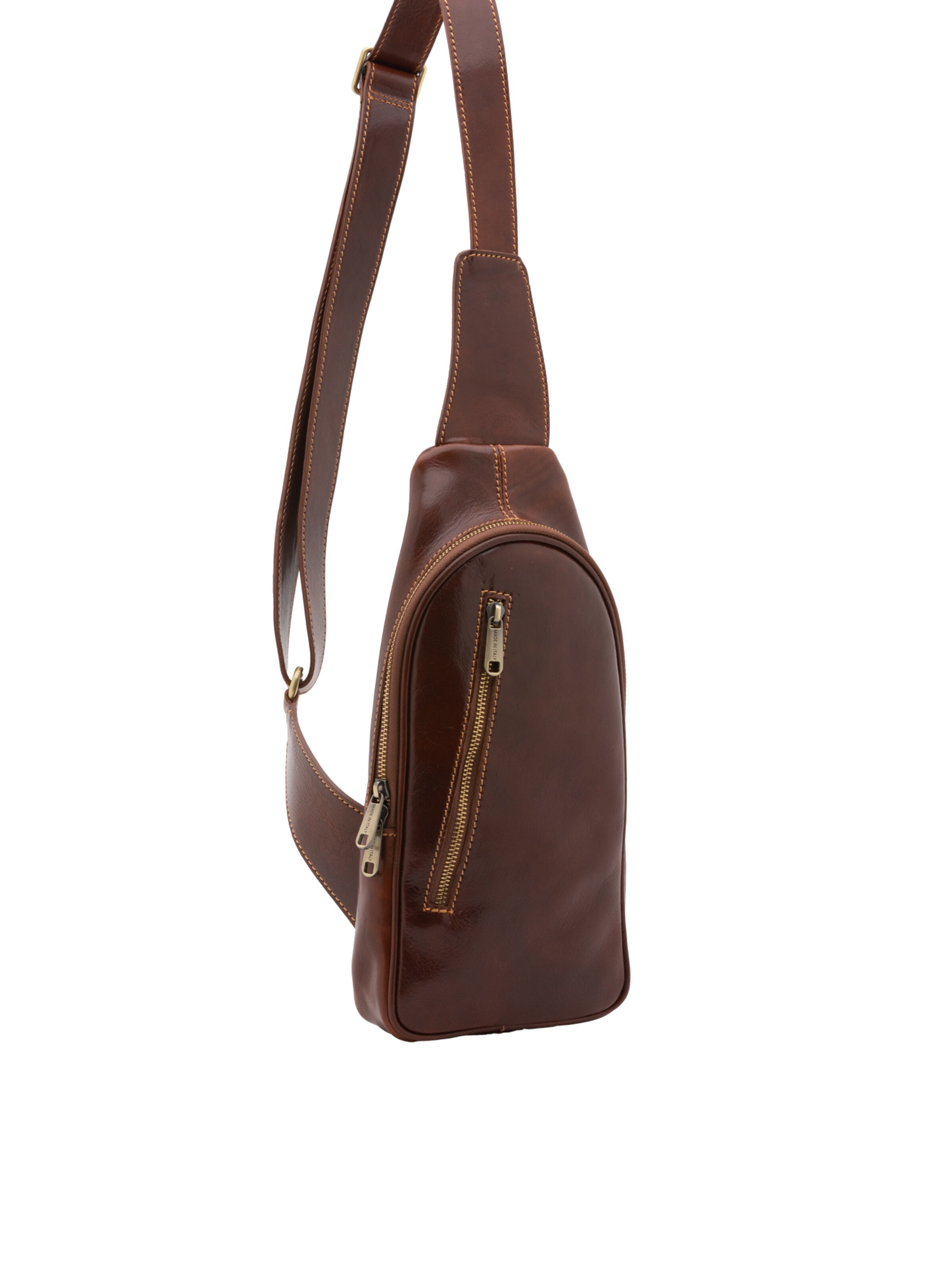 Viola Castellani Schoudertas in Bruin: voorkant