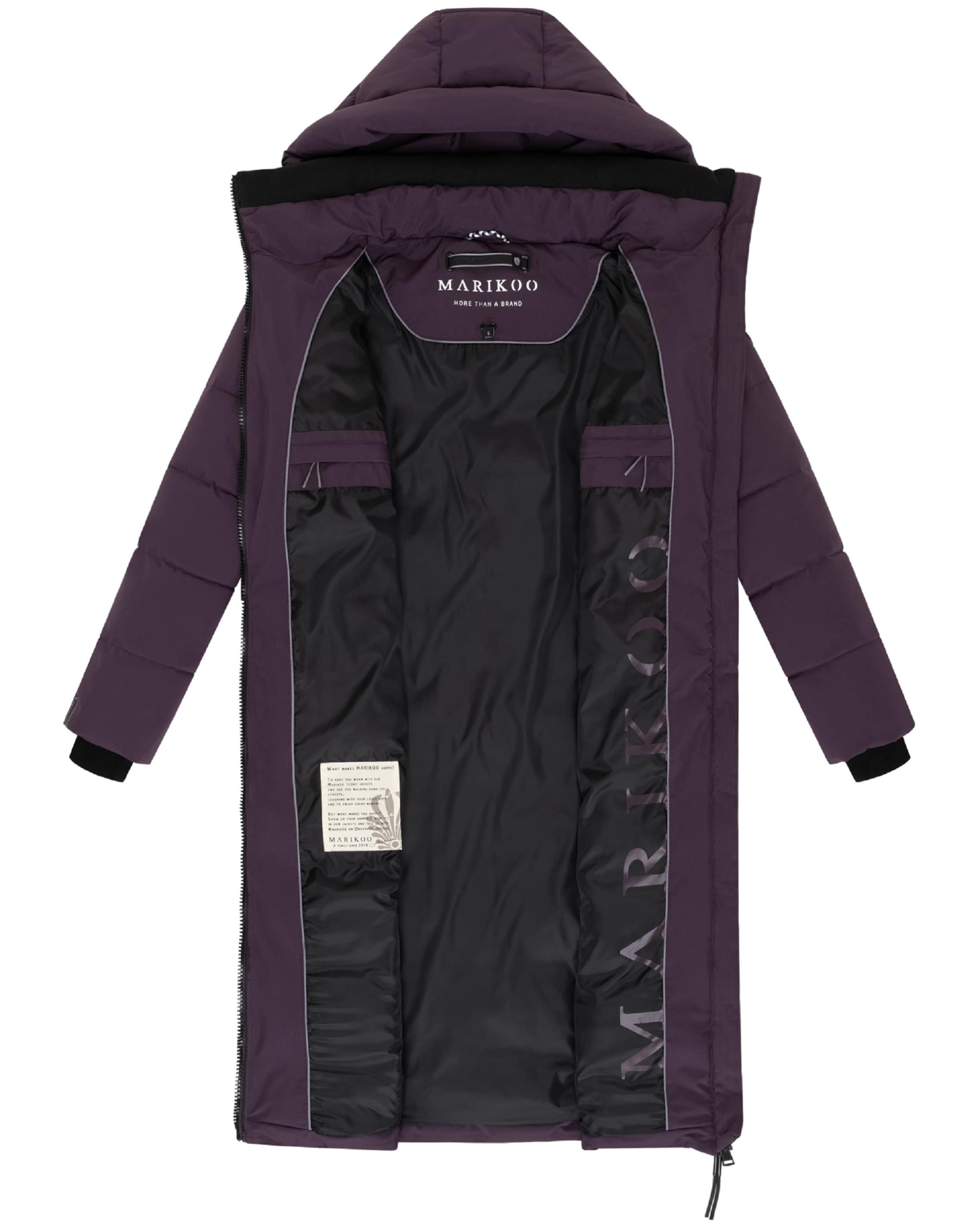 MARIKOO Χειμερινό παλτό 'Lanitaa XVI' σε λιλά