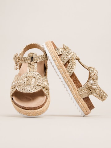 Lipsy Szandálok - arany