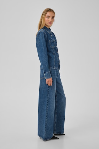 My Essential Wardrobe - Perna larga Calças de ganga 'Jessie 174' em azul