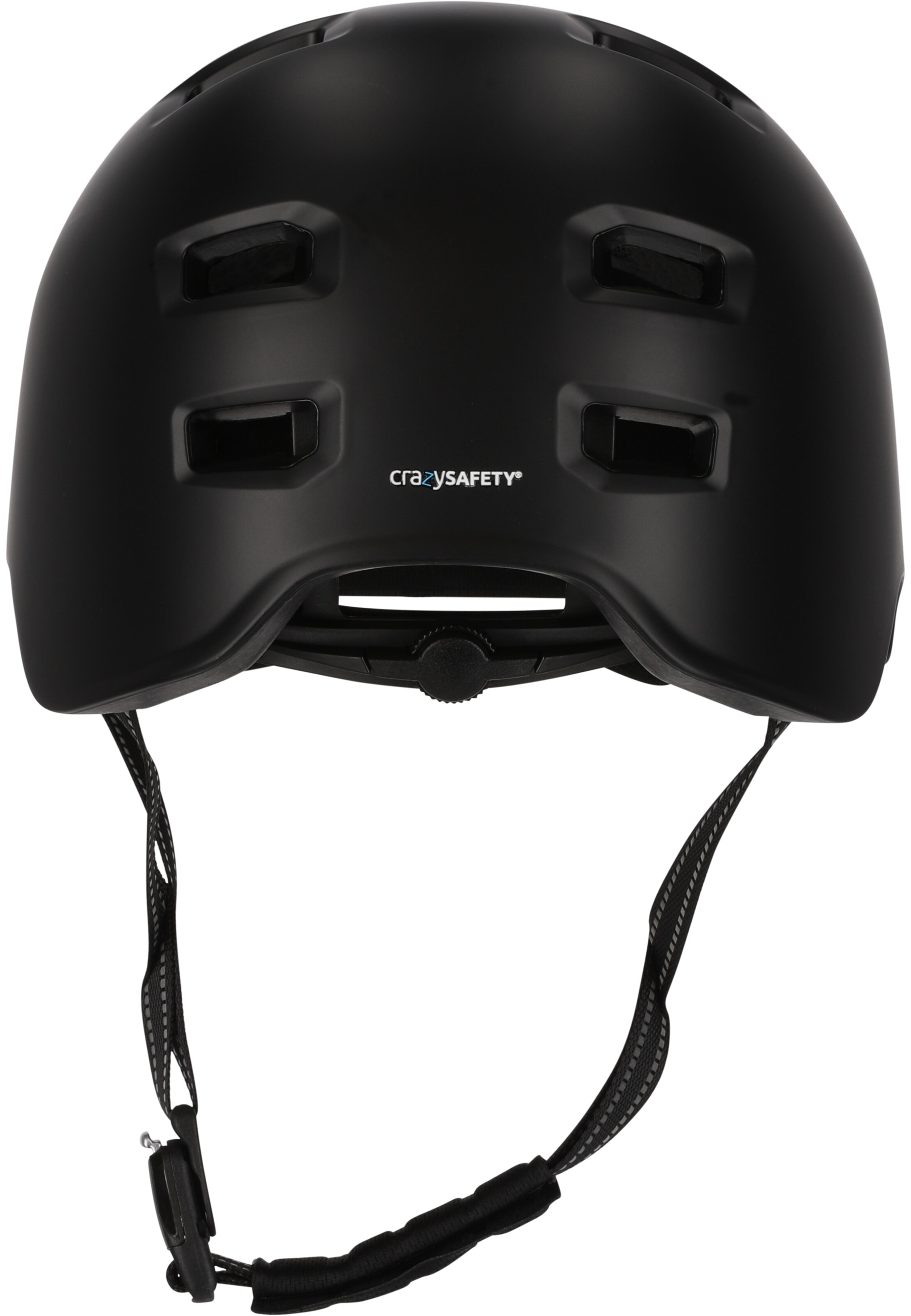 Crazy Safety Helmet 'Rampage' in Black
