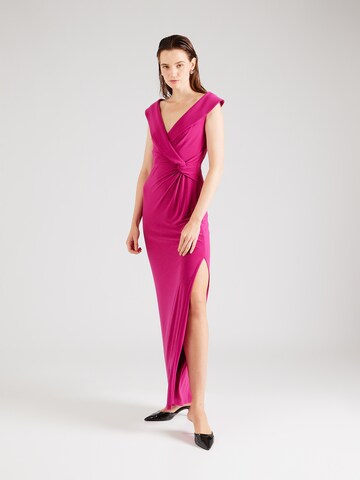 Abito da sera 'Leonidas' di Lauren Ralph Lauren in rosa: frontale