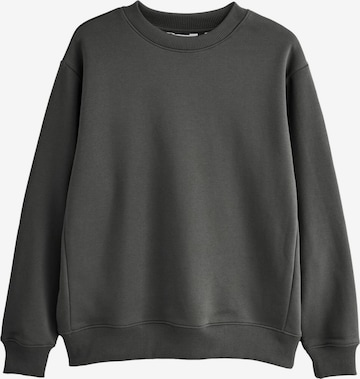 Bluză de molton de la Next pe gri: față