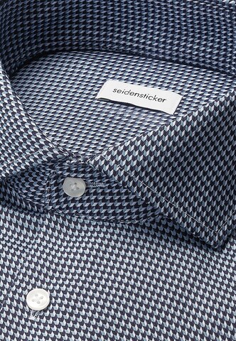 Coupe regular Chemise business SEIDENSTICKER en bleu