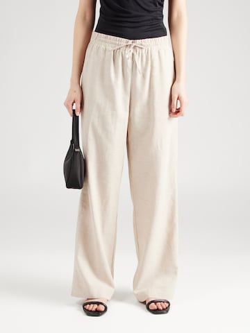 Freequent Wide Leg Hose 'LAVA' in Beige