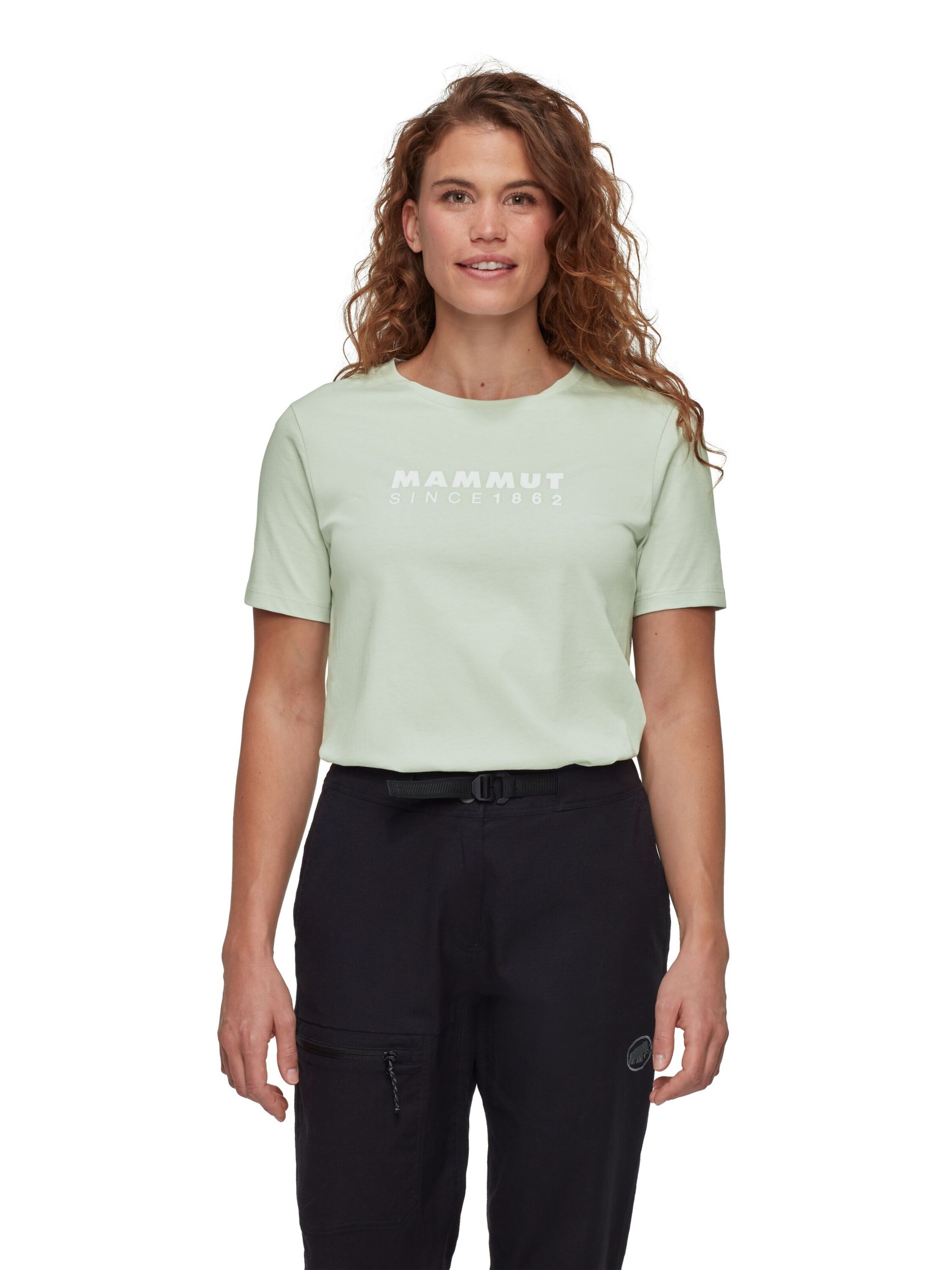 MAMMUT Funktionsshirt in Grün: Vorderseite