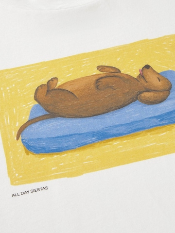 Thinking MU Shirt 'Volta' in White