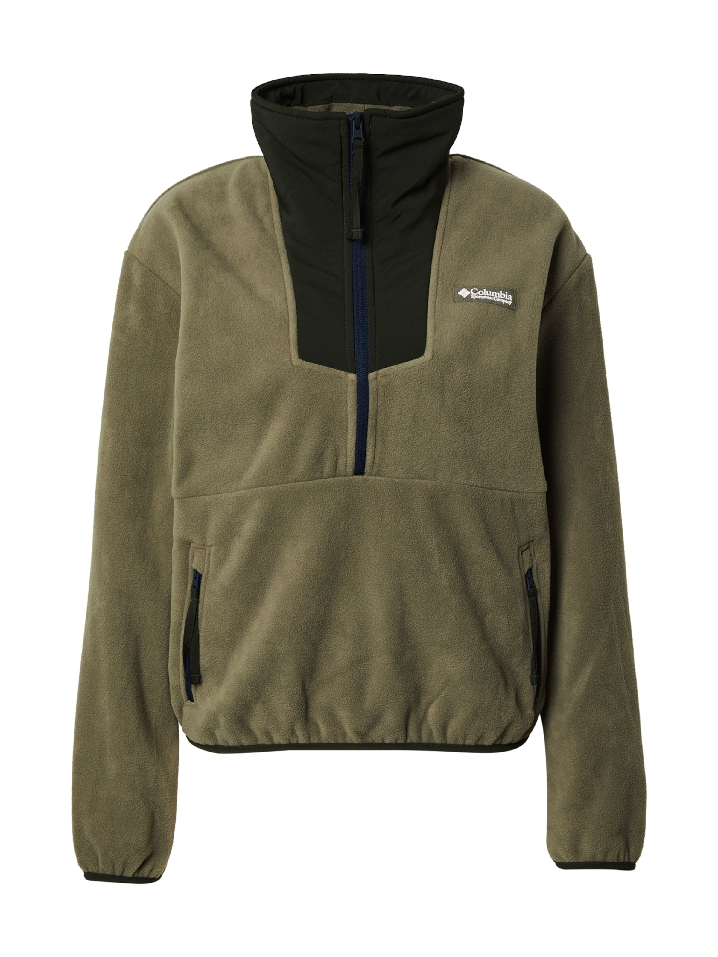 COLUMBIA Αθλητικό πουλόβερ 'Sequoia Grove' σε πράσινο: μπροστά