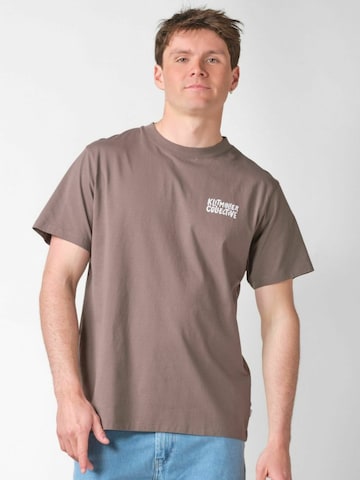 Coupe regular Chemise ' Finn ' Klitmøller en beige : devant