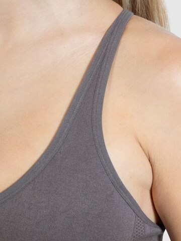 Smilodox Bustier Sport-BH ' Cetrina ' in Grau