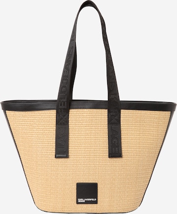KARL LAGERFELD JEANS Shopper in Beige: front