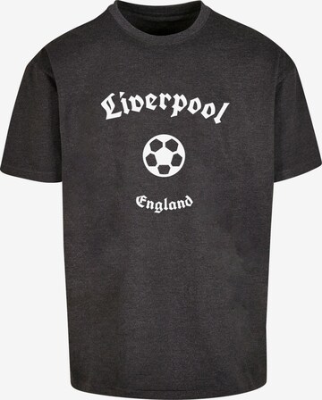 Merchcode Shirt 'Liverpool X' in Grau: predná strana