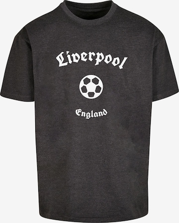 Merchcode Shirt 'Liverpool X' in Grijs: voorkant