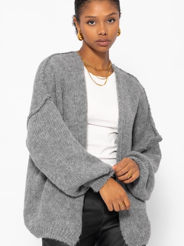 SASSYCLASSY Oversized Cardigan in Grey
