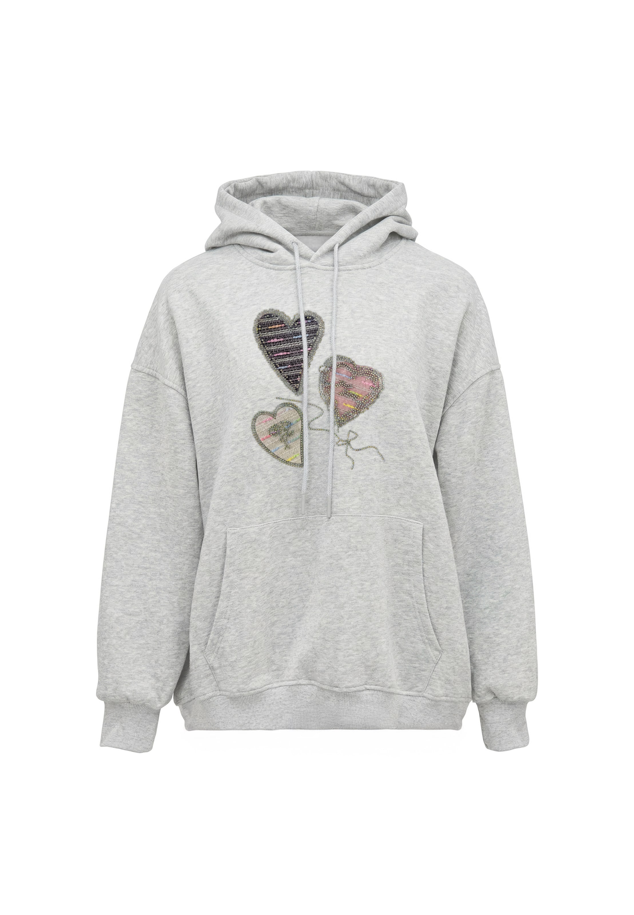 MYMO - Sudadera en gris: frente