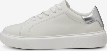 Baskets basses Marc O'Polo en blanc : devant