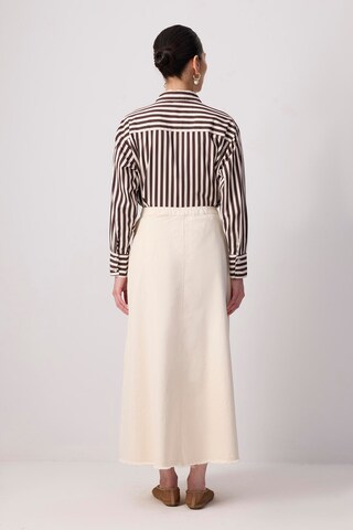 Jupe Touche Prive en beige