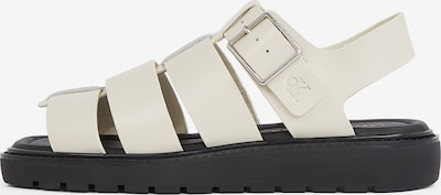 Sandalai iš Calvin Klein, spalva – balta, Prekių apžvalga