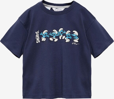 MANGO KIDS Paita 'SMUFILA' värissä laivastonsininen / taivaansininen / vaaleanharmaa, Tuotenäkymä