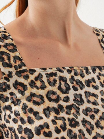Robe 'Midi' Bigdart en marron