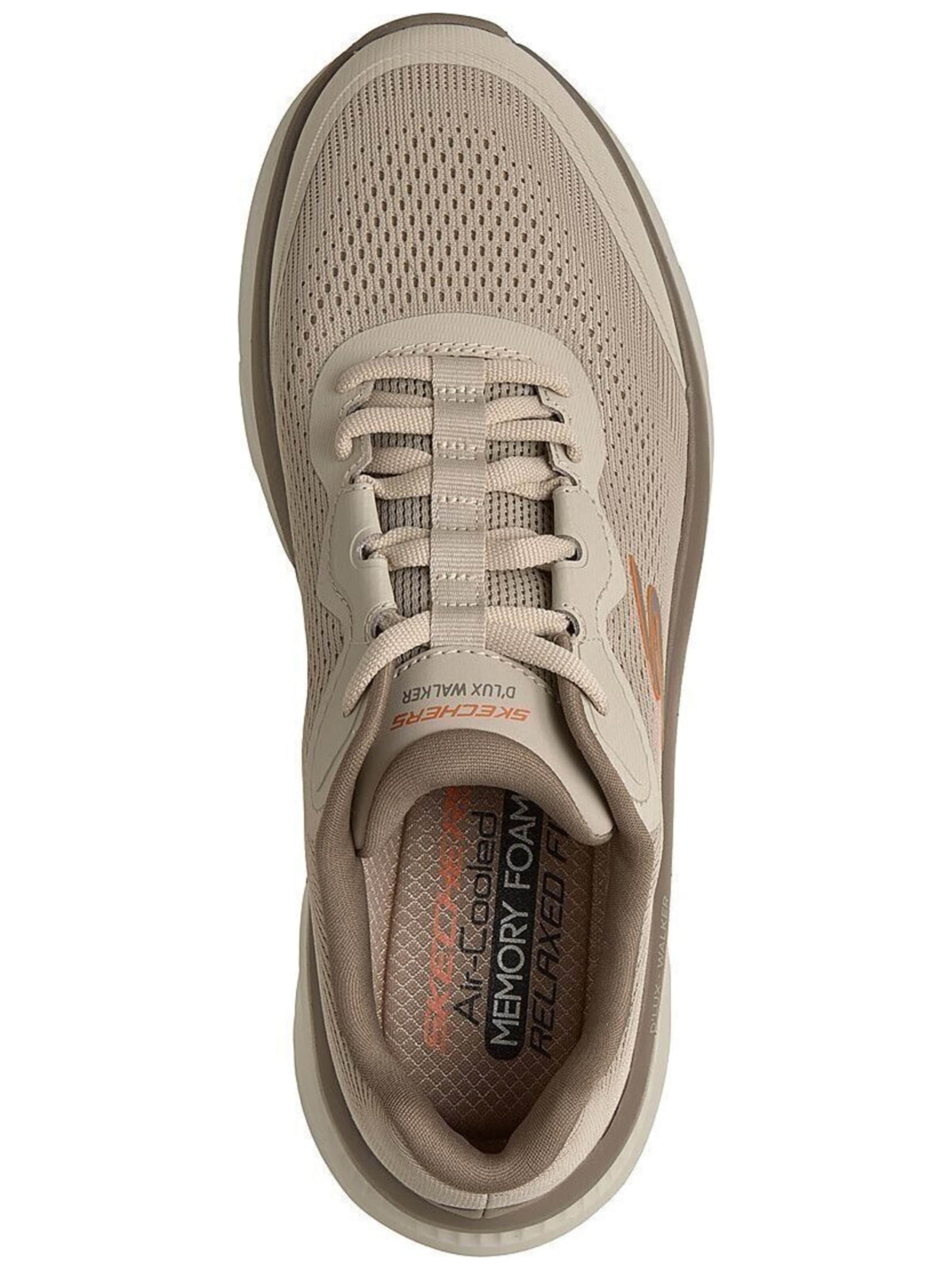 SKECHERS Sports shoe 'D'lux Walker 3.0 - Bravik' in Beige