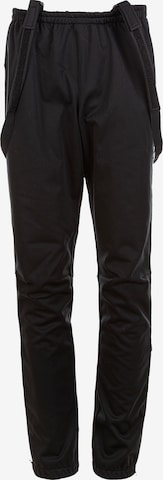 ENDURANCE Regular Outdoor Pants 'Naval' in Black: front