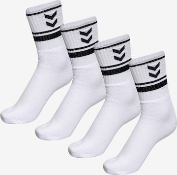 Hummel Socks in White: front