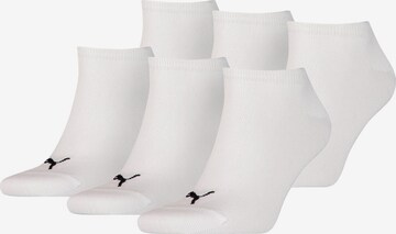 Chaussettes PUMA en blanc : devant