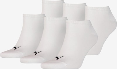 PUMA Chaussettes en noir / blanc, Vue avec produit