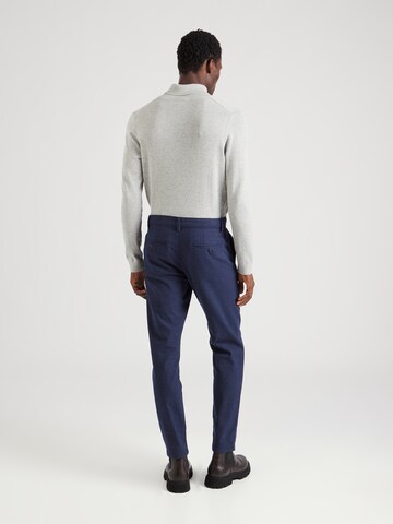 mėlyna SELECTED HOMME Standartinis „Chino“ stiliaus kelnės 'Miles'