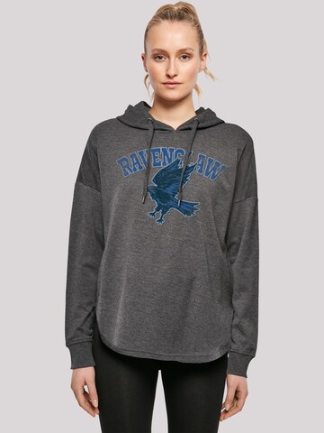 F4NT4STIC Sweatshirt 'Harry Potter Ravenclaw Sport Emblem' in Grijs: voorkant