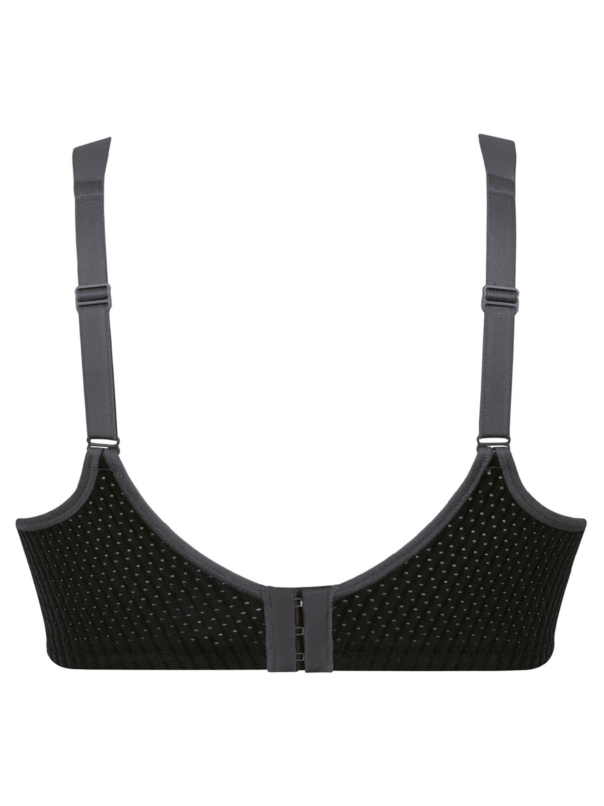 ANITA Bustier BH 'performance wireX'‌‌‌‌‌‌ in Schwarz