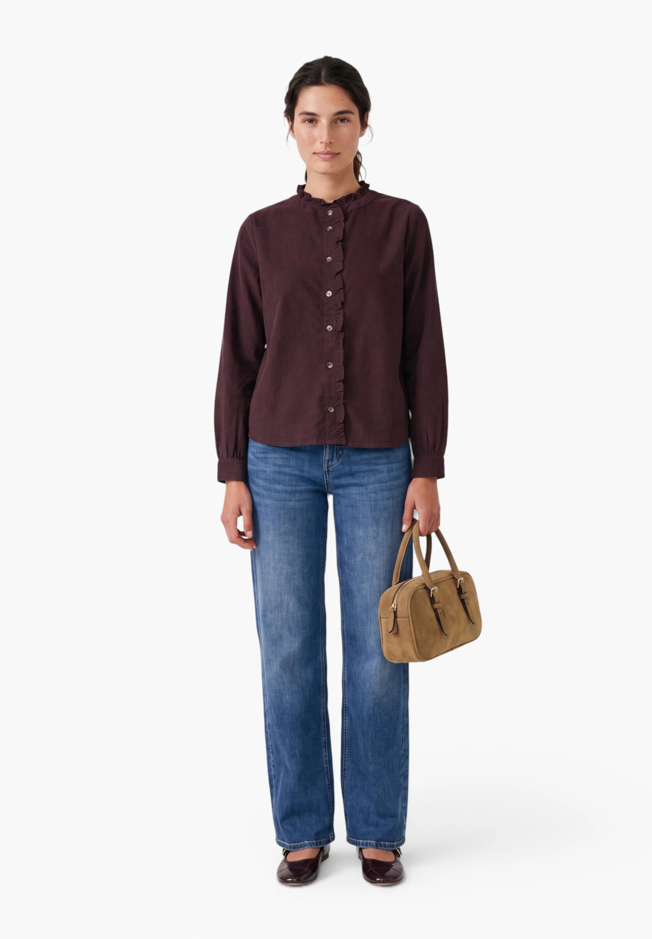 Street One Studio Blouse in Brown
