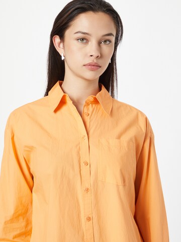 QS Bluse in Orange