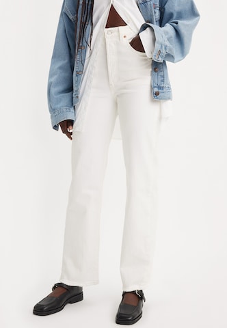 LEVI'S ® Loosefit Τζιν 'Ribcage' σε λευκό: μπροστά